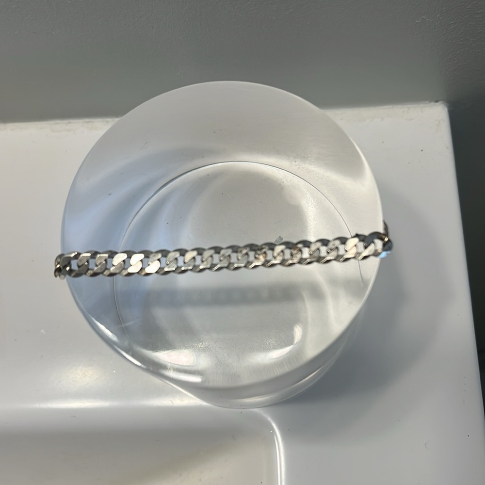 Sterling Silver Chain 10 inches 925 made in Italy - Picture 5 of 8